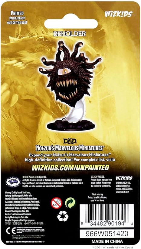 Nolzur's Marvelous Miniatures: Beholder